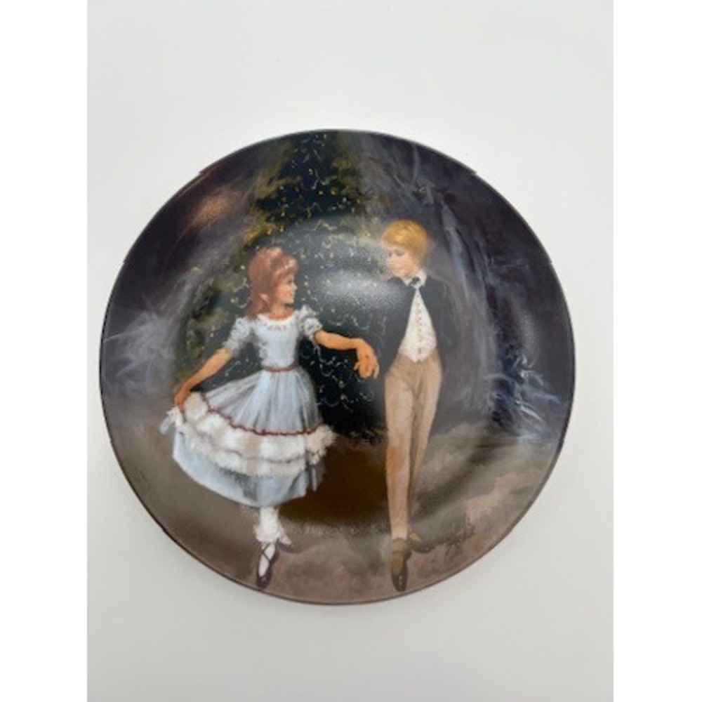 Viletta Clara and the Prince Nutcracker Ballet Collector Plate Shell Fisher 1980